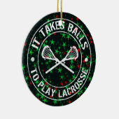 Ornament van lacrosse kerstbomen (Rechts)
