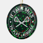 Ornament van lacrosse kerstbomen (Links)