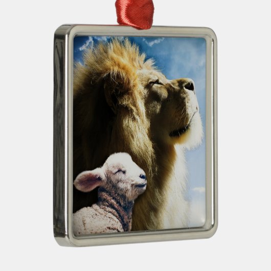 Ornament van leder en lammeren (Rechts)