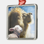 Ornament van leder en lammeren (Links)