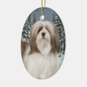 Ornament van Lhasa Apso (Links)