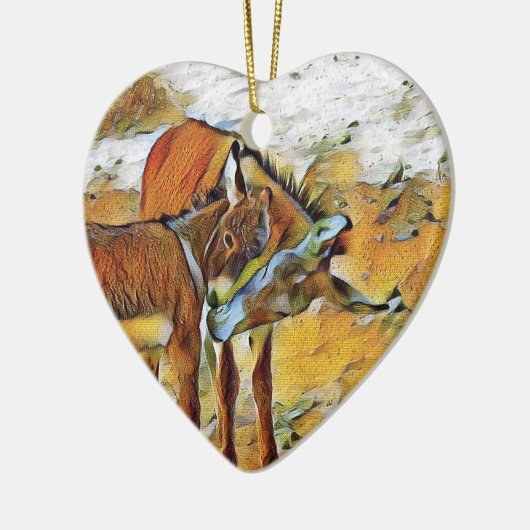 Ornament van moeder en zoon (Links)