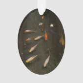 Ornament van Nishikigoi (Koi Fish) (achterkant)