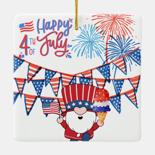 Ornament van Onafhankelijkheidsdag (Achterkant)