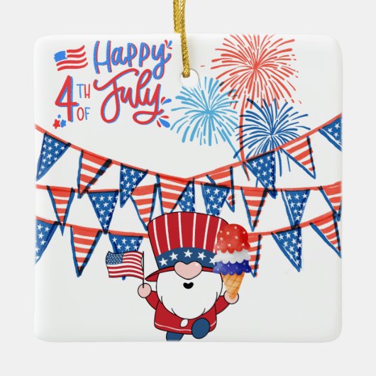 Ornament van Onafhankelijkheidsdag (Voorkant)
