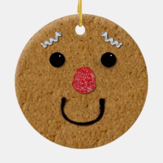 Ornament van ontbijtkoek (Achterkant)