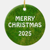 Ornament van Oranje en zwart Voetbal (Achterkant)