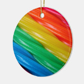 Ornament van oud gesmolten Snoep (Links)