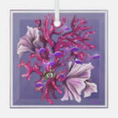 ornament van Paars zeemeerglas (Voorkant)