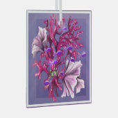 ornament van Paars zeemeerglas (Voorkant Rechts)