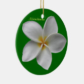 Ornament van Plumeria Kerstfeestdag (Rechts)