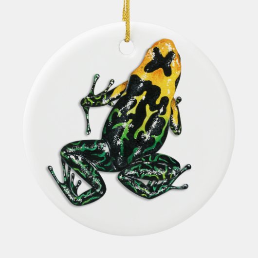 Ornament van Poison Dart Frog (Achterkant)
