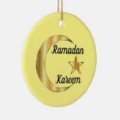 Ornament van Ramadan Kareem-keramiek (Rechts)