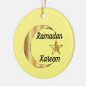 Ornament van Ramadan Kareem-keramiek (Links)