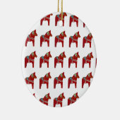 Ornament van Red Dala Horse (Rechts)