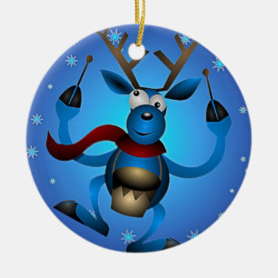 Ornament van rendierdrummer