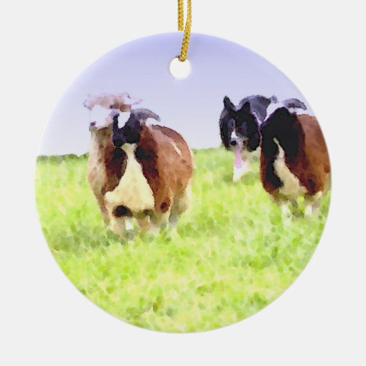 Ornament van schapen- en geitenkalveren (Voorkant)