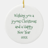 Ornament van staartdieren/kersteekhoorn (Achterkant)