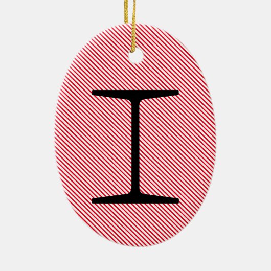 Ornament van stalen balken (Achterkant)