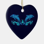 Ornament van stampoppendolfijnen (Rechts)