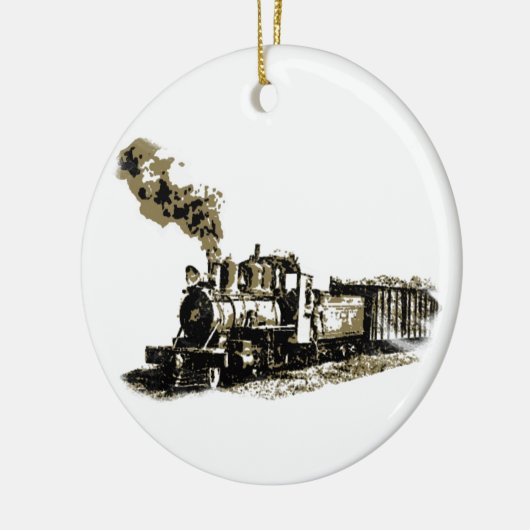 Ornament van stoomlocomotieven (Links)