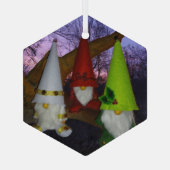 Ornament van Sunset Woodland Gnomes (Achterkant)