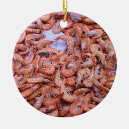 Ornament van verse garnalen (Voorkant)