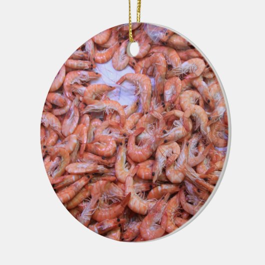 Ornament van verse garnalen (Links)