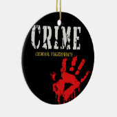 ornament van vingerafdrukken van misdadigers (Rechts)