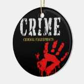 ornament van vingerafdrukken van misdadigers (Links)