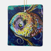 Ornament van viskeramiek (Links)