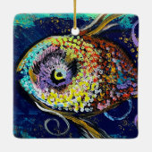 Ornament van viskeramiek (Achterkant)