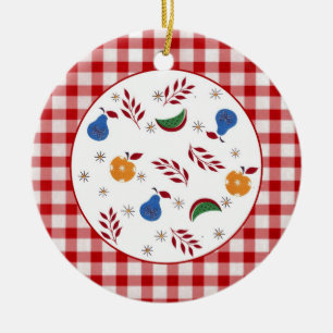 Ornament van vruchten