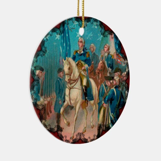 Ornament van Washington en de Troepen (Rechts)