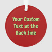 Ornament van watermeloenen Cartoon (achterkant)