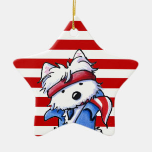 Ornament van Westie Boss