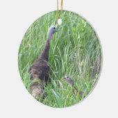 Ornament van wilde kalkoenen (Links)