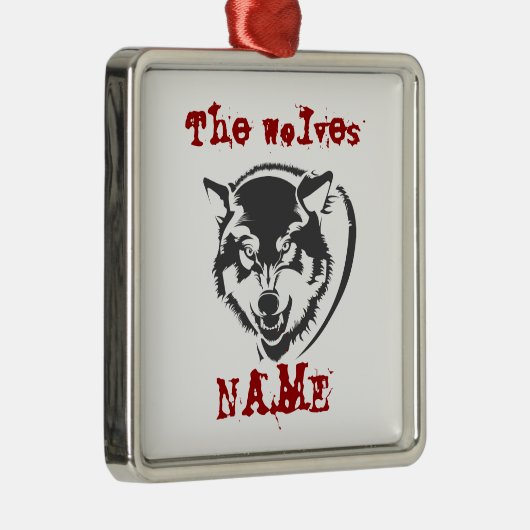 ornament van wolvenkeramiek (Rechts)