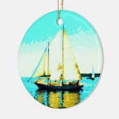 ornament van zeilschoeners (Links)