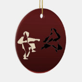 Ornament vechtsport ninja (Rechts)