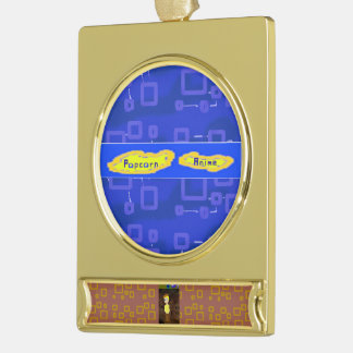 Ornament Verguld Banner Ornament