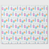 Ornament verpakt papier (Vlak)