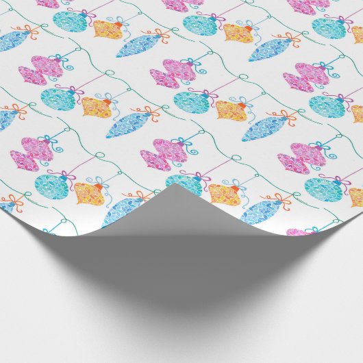 Ornament verpakt papier (Hoek)