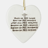 Ornament Vertrouwensgebed (Rechts)