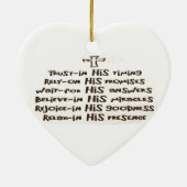 Ornament Vertrouwensgebed (Achterkant)