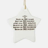 Ornament Vertrouwensgebed (Rechts)