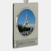 Ornament Verzilverd Banner Ornament (Rechts)