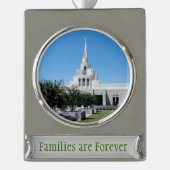 Ornament Verzilverd Banner Ornament (Voorkant)