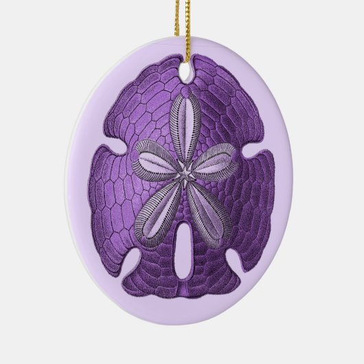 Ornament Violet Sand Dollar (Rechts)