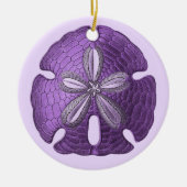 Ornament Violet Sand Dollar (Voorkant)